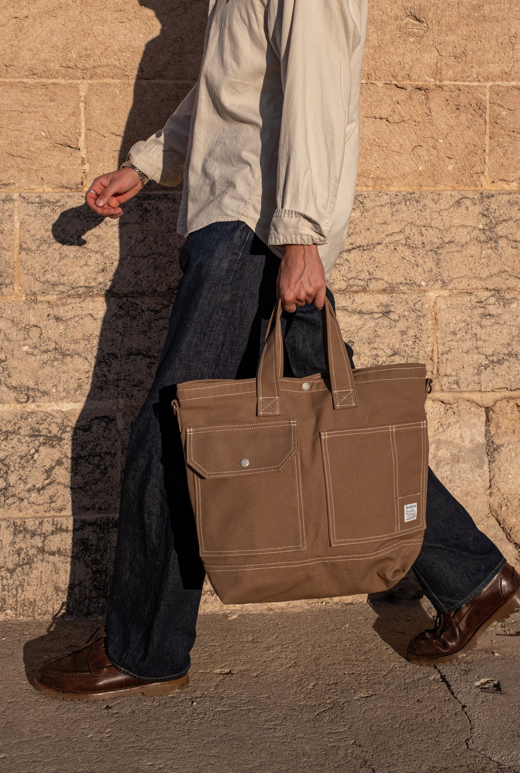 BA03 - Canvas marron 16 oz