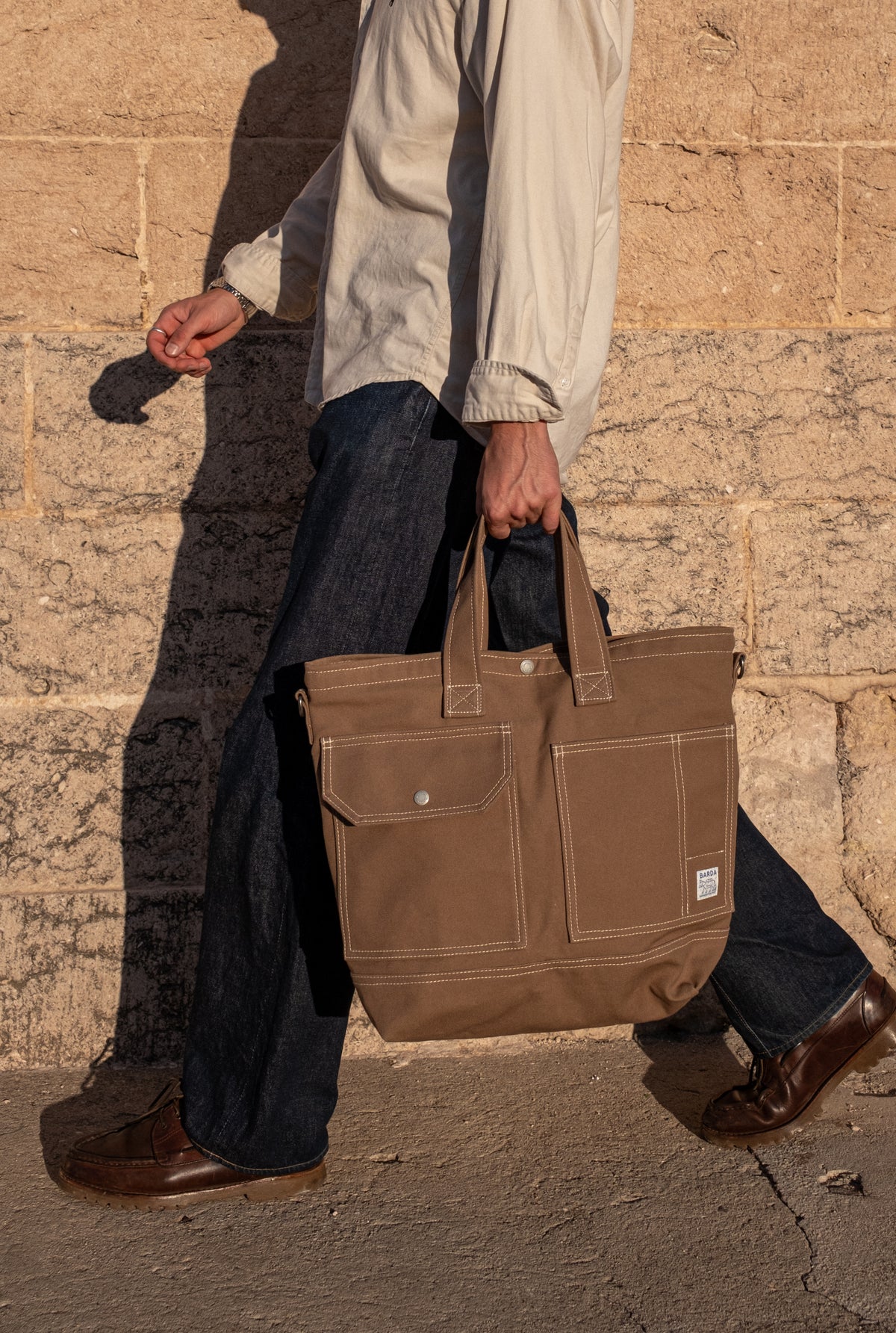BA03 - Canvas marron 16 oz