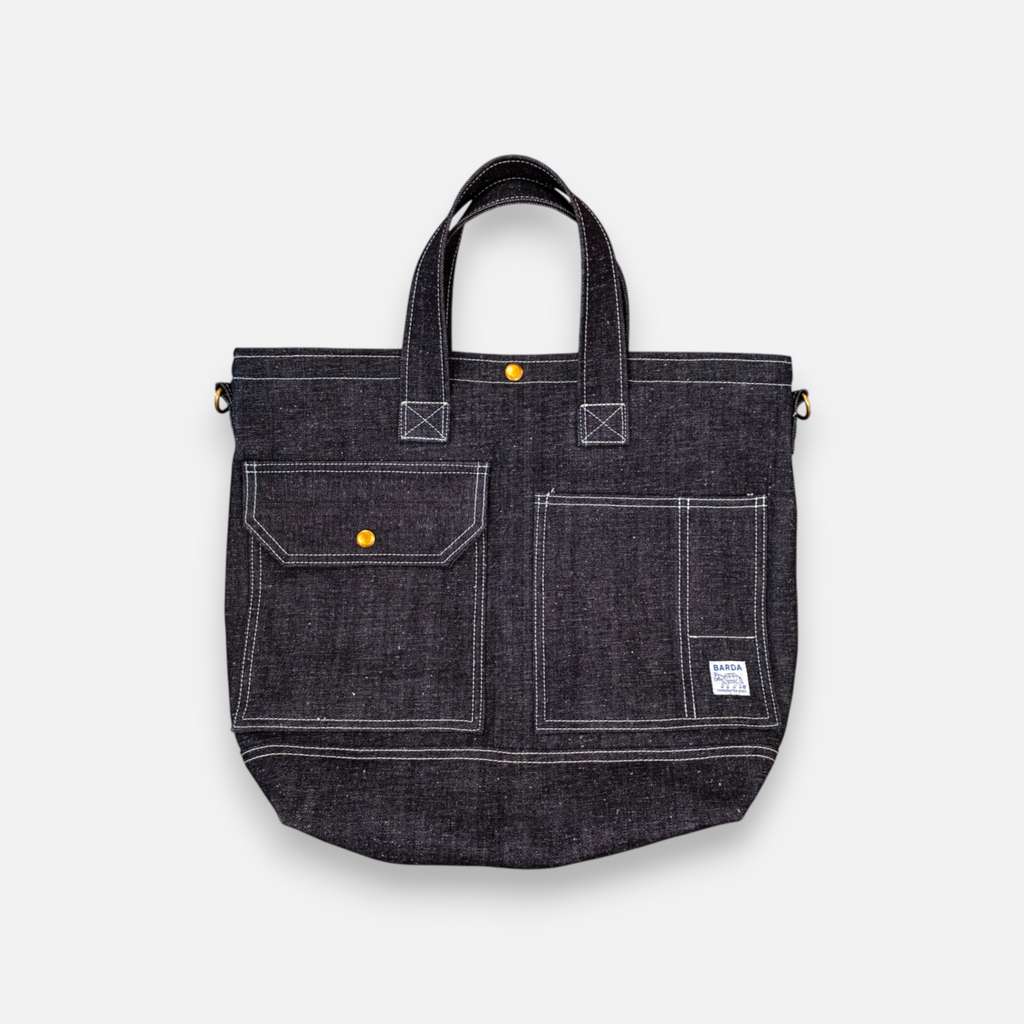 BA03 - Denim Bleu 13 oz - Boutons Laiton